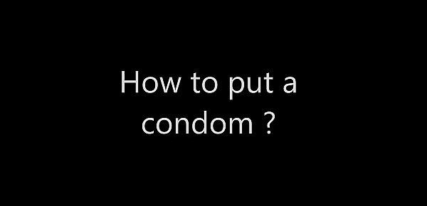  YouTube How to put on a condom on penis - REAL DEMONSTRATION